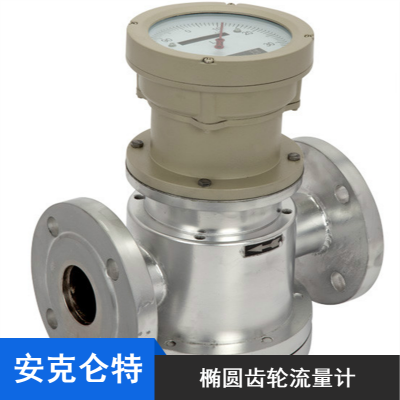 安克仑特微小液体铸铁化工防腐电子式椭圆齿轮流量计图2
