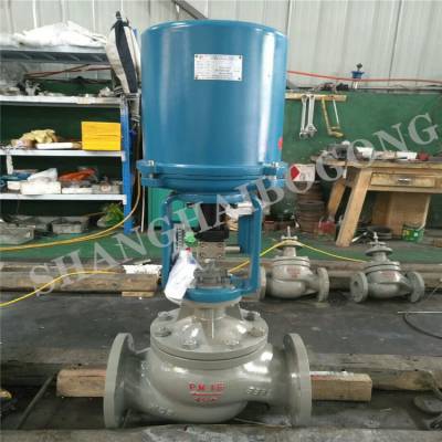 ZDLM-16C 电子式电动套筒调节阀 智能型法兰温控调节阀图2