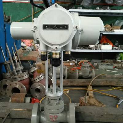 ZDLP- ZAZP 智能电动单座调节阀 电动电子式套筒调节阀 ZAZP-40P 渤工品牌图1