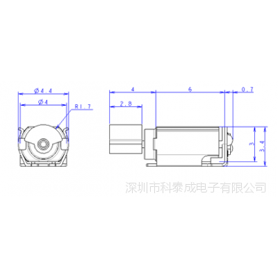 供应 NIDEC Smart Watch***微型贴片马达BRE-3728图3