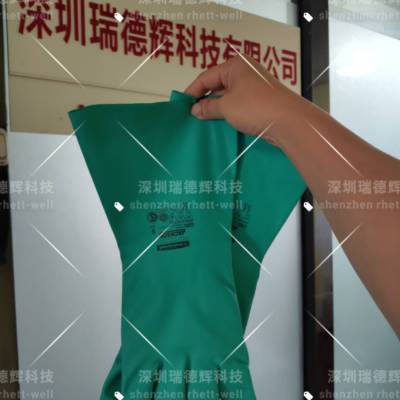 结实***不漏洞宽口设计好穿戴金佰利G80 丁腈防化型手套 ******