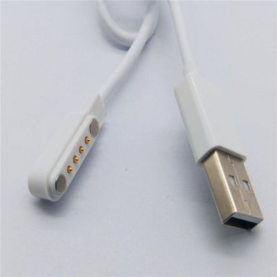 ***供应磁吸插头磁性连接器 智能穿戴2pin磁吸数据线 磁铁充电线，磁吸充电线保***量,***图2