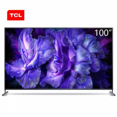 TCL 100X6C 100英寸液晶电视机 4k***清 ***屏 人工智能 家庭巨幕私人影院