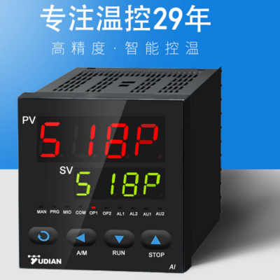 厦门宇电AI-518P 30段程序控制人工智能温控器调节器