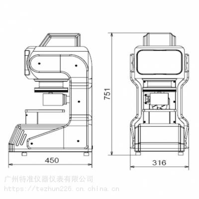 一键式快速闪测量仪|图像快速影像测量仪|TZ-1030 广州特准仪器自主研发图3