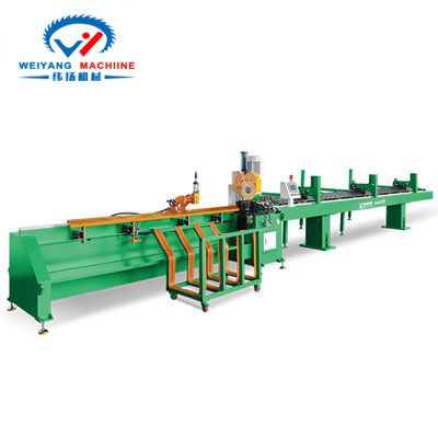 供应广东纬扬机械zy330 自动上料自动送料省人工智能全自动切管机图1