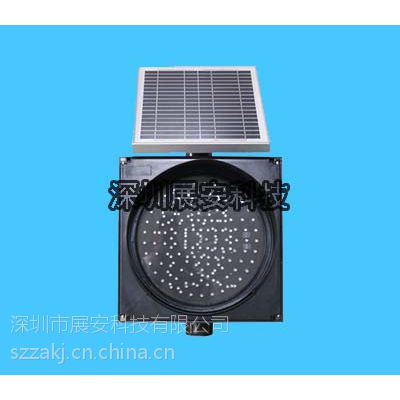 300太阳能黄闪灯 300太阳能交通黄闪灯 300太阳能慢行灯 太阳能黄闪灯厂家图2