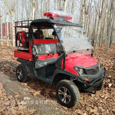 批量供应UTV200四轮4×4电控消防摩托车_隆泰多功能城市道路消防摩托车图2