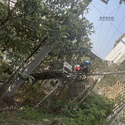 享补贴 农业园林单轨装载车 出售山地单轨运输车 丘陵地段搬运车图2