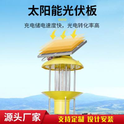 LED灭蚊灯 农业太阳能灭虫灯果园稻田户外茶园光控雨控时控杀虫灯图3