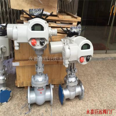 Z941Y-10P 不锈钢电动法兰明杆闸阀 电动楔式闸阀 工业化工闸阀图3