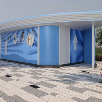 湖镇公共景区卫生间厂家发货 仿古***厕所***图2