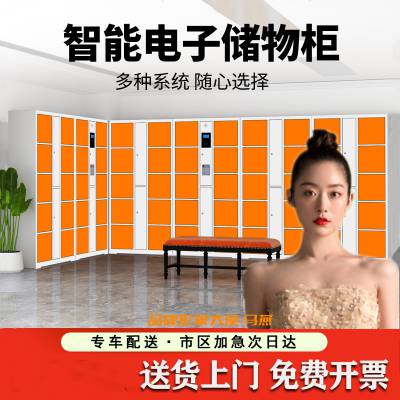 超市存包柜智能电子储物柜商场手机寄存柜条码柜指纹柜刷卡微信柜图1