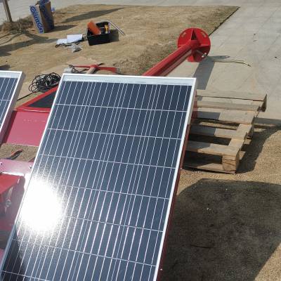 太阳能语音监控杆 森林防火语音杆，太阳能语音系统图2