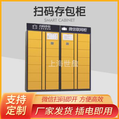 景区智能电子寄存柜 微信扫码收费联网储物柜 可定制图3