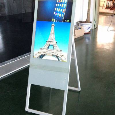 立式广告机安卓智能液晶水牌电子餐牌液晶水牌机商用橱窗显示屏***海报屏酒店餐厅门口广告屏数字标牌图3