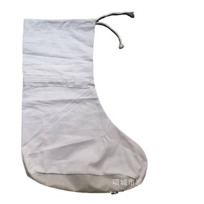 纯棉防蚤袜***白棉布袜筒防滑系带袜口袜腰均有绑带方便穿戴图1