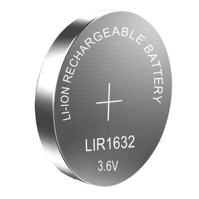 LIR1632可充电纽扣电池 智能穿戴电子POS机3.6V纽扣电池 可焊脚图2