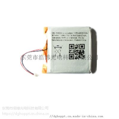 收藏产品 分享到 智能穿戴聚合物锂电池352828 3.8V 300mA
