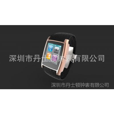供应深圳丹士顿钟表厂高科技智能穿戴手机同步手表触摸屏智能表批发图2