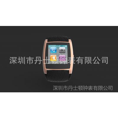 供应深圳丹士顿钟表厂高科技智能穿戴手机同步手表触摸屏智能表批发