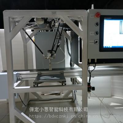 人工智能视觉识别定位自动分拣流水线抓取摆放并联机器人