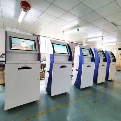 21.5寸自助终端机医疗终端定制自助一体机 终端机外壳定制图3
