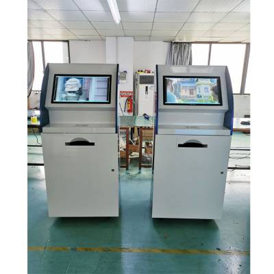 21.5寸自助终端机医疗终端定制自助一体机 终端机外壳定制图1