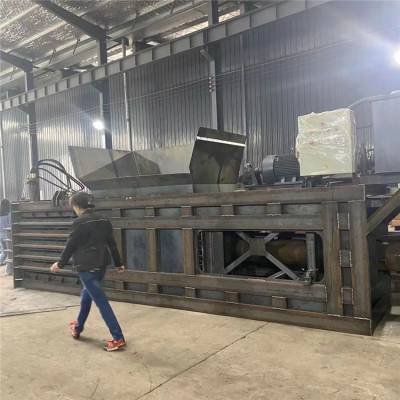 小型废口罩液压打包机 打包速度快液压打包机 医疗废品打包机图3