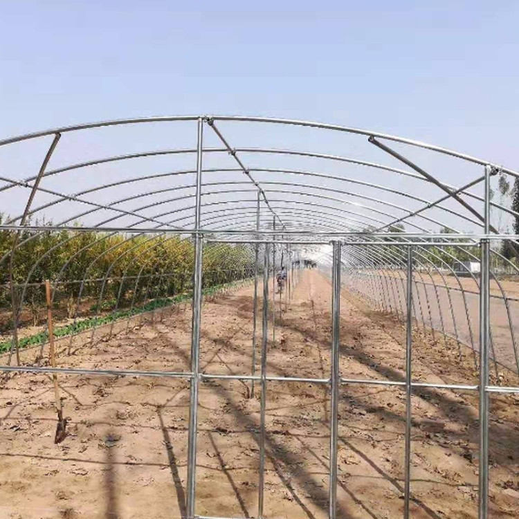 大棚骨架农业 智能玻璃温室造价 国标大棚管 大棚温室施工图1