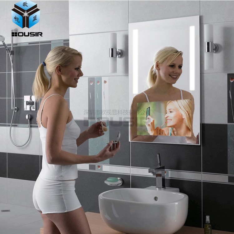欧视显镜面电视智能触摸魔镜安卓网络镜面电视浴室防水电视机图2