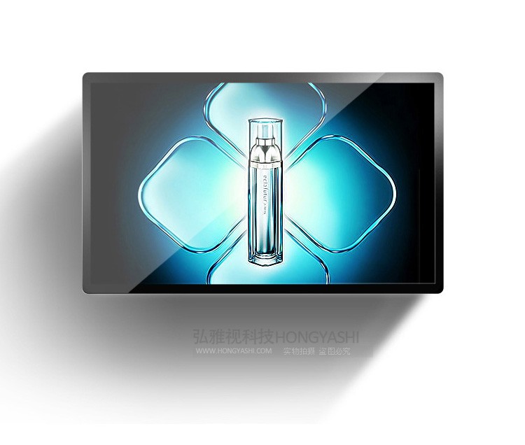 弘雅视BG-2201 壁挂LED楼宇广告机 商场酒店广告机 安卓网络3G智能广告机图2