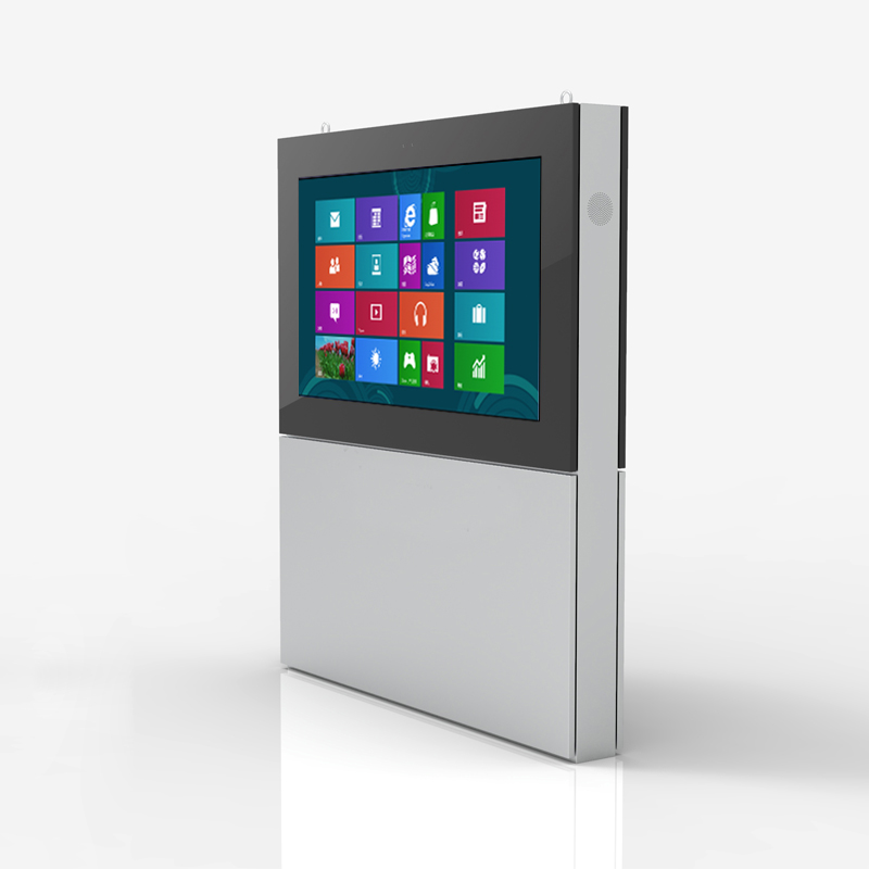 珺威 户外立式广告机横屏智能触摸触控网络查询一体机图3