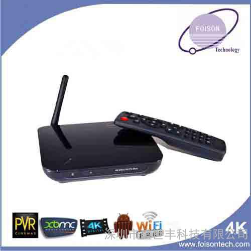 安卓RK3188智能电视**，4K高清网络数字多媒体播放器图1