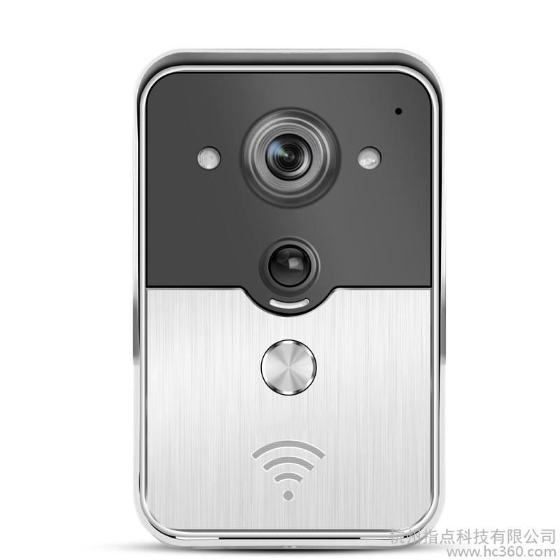 君睐 WiFi无线可视门铃 IP网络智能电子猫眼图1