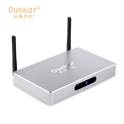 欧慕尼凯K7时尚版网络播放器 四核CPU  八核GPU  8G智能电视盒 高清播放器