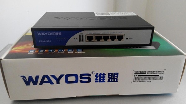 维盟WayOS FBM-568GFBM-568G网络工程 维盟系列路由器 河南办事处 智能WiFi图1