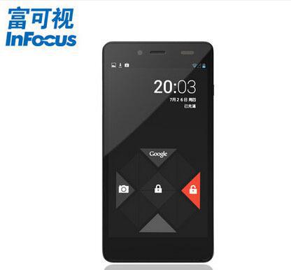 Infocus富可视 M512 四核 5英寸 安卓超薄智能4G LTE网络手机图1