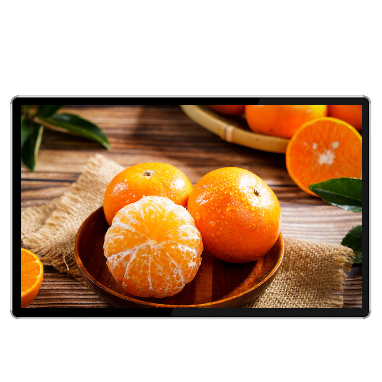 网络液晶广告机 15.6寸-110寸壁挂广告机现货 智能分屏图1