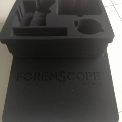 供应柔软高回弹异形海绵 异形海绵包装内衬内托 VR智能机器人海绵内衬包装定制厂家图3