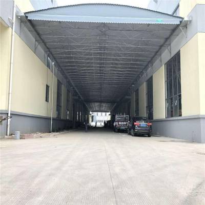 电动伸缩雨棚制作 轨道智能遥控高空防雨 鑫建华图3