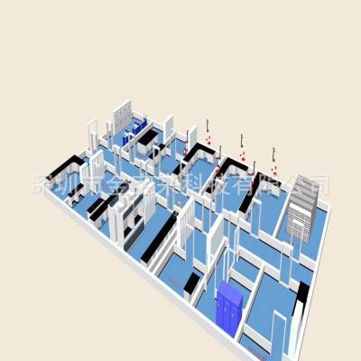 智能实验室新建整体解决方案 检验科实验室设计规划效果图