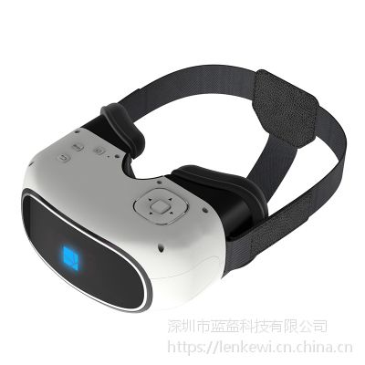 蓝盔G200 VR一体机 智能眼镜头盔 3D视屏播放 高清影院 私人影院