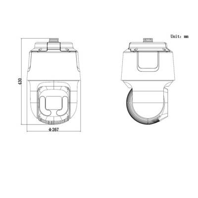iDS-2DF8C845I5XS-AFW/VR/SP(T5) 海康威视800万45倍智能激光球机图2