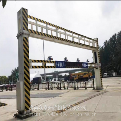 浙江高速公路***智能限高架 交通设备 电动液压升降限高杆 山东航天***定制图3