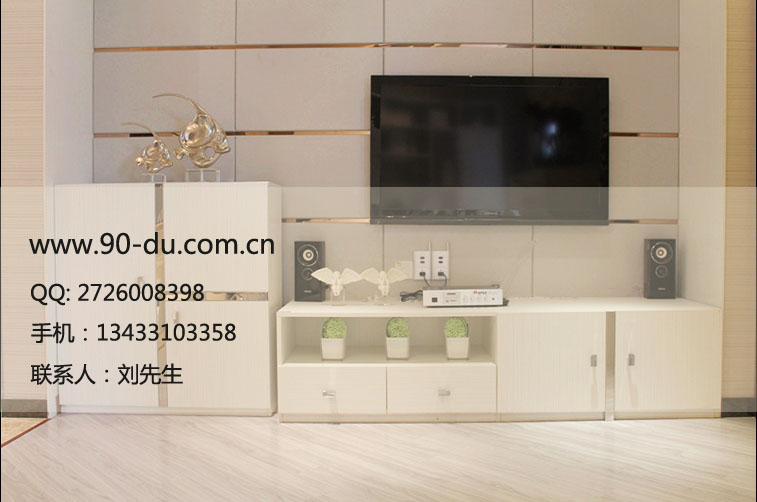 供应智能家居厂家/智能家居供应商/挪威月色风情智能电视柜图1