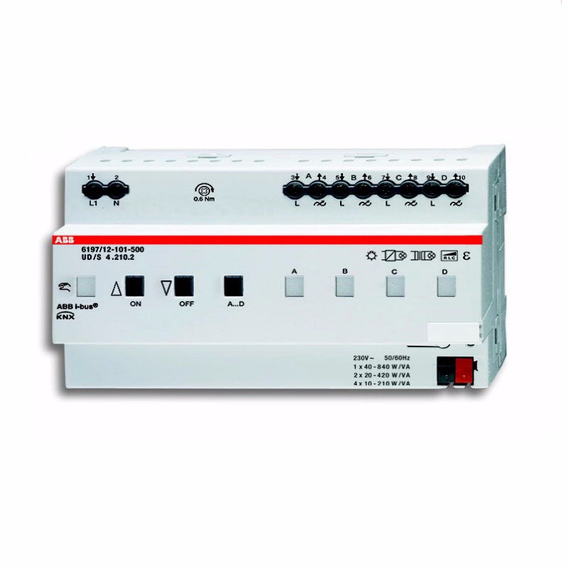 ABB i-bus 6197/12-101-500 LED 调光驱动器灯控制器 调光智能家居模块  **图1