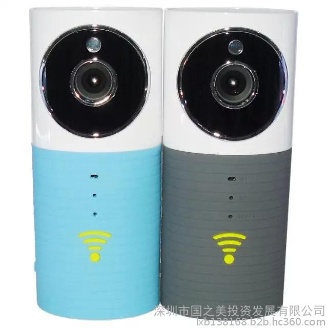 智能家居外贸商品 儿童监护器 720P高清WIFI网络摄像机 无线手机监控摄像头 加菲狗远程看家监控设备图2