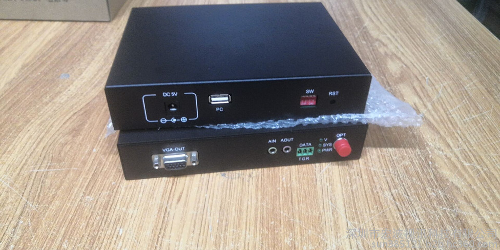VGA光端机 智能家居VGA视频光纤延长器 带键盘鼠标VGA信号延长器图2