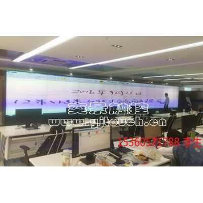 山东青岛智能家居120寸投影互动触摸橱窗